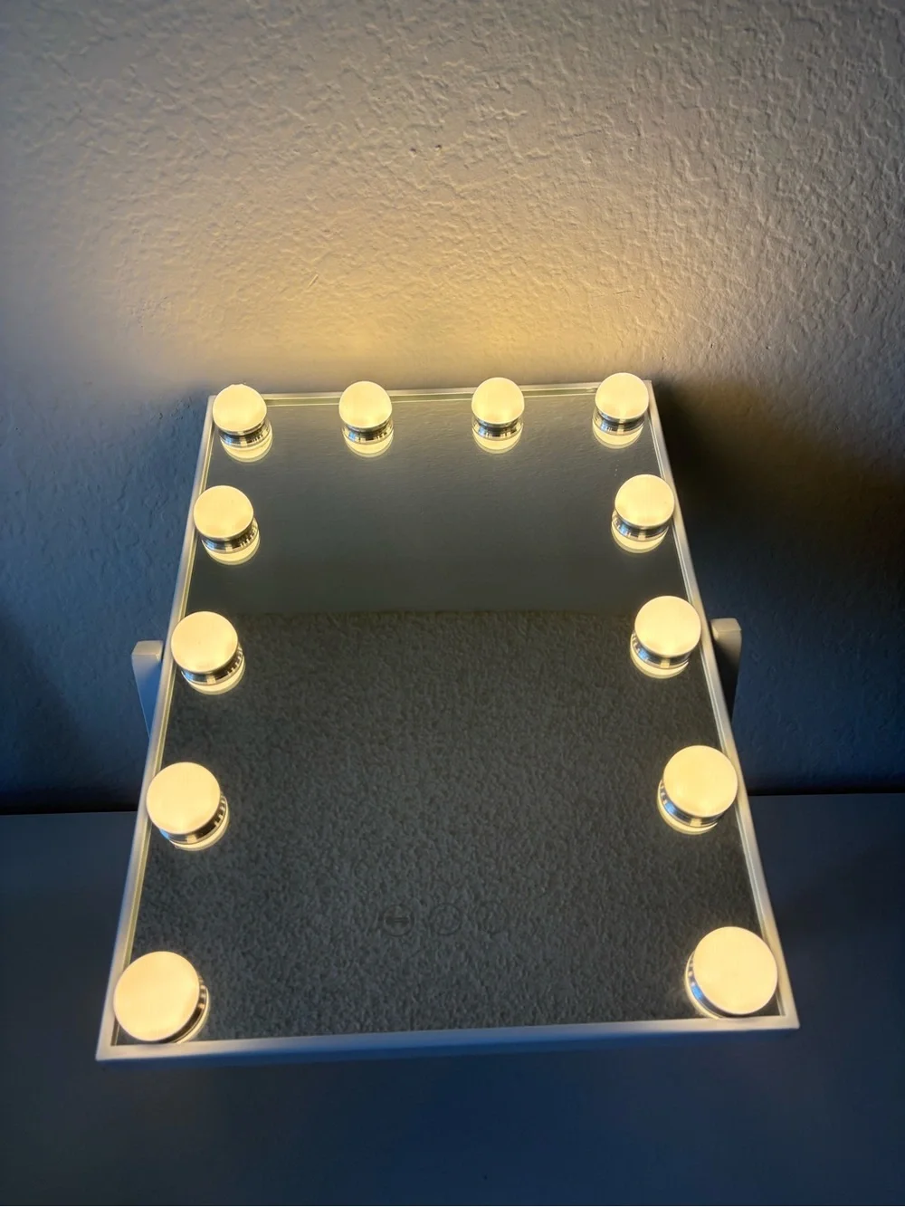Illuminated Vanity Mirror in White by Impressions Vanity